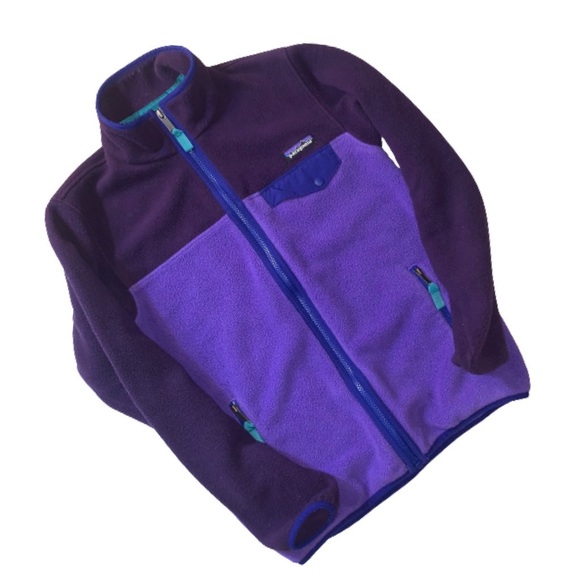 Patagonia Fleece Synchilla Full Zip Up Jacket Snap - Picture 15 of 16